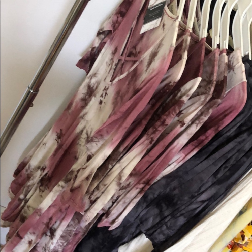 Last 1! Mauve tie dye dress - Picture 5 of 8